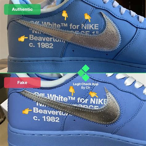 how to tell if nike off white fake|real off white x nike.